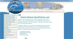 Desktop Screenshot of dreamweaversportfishing.com